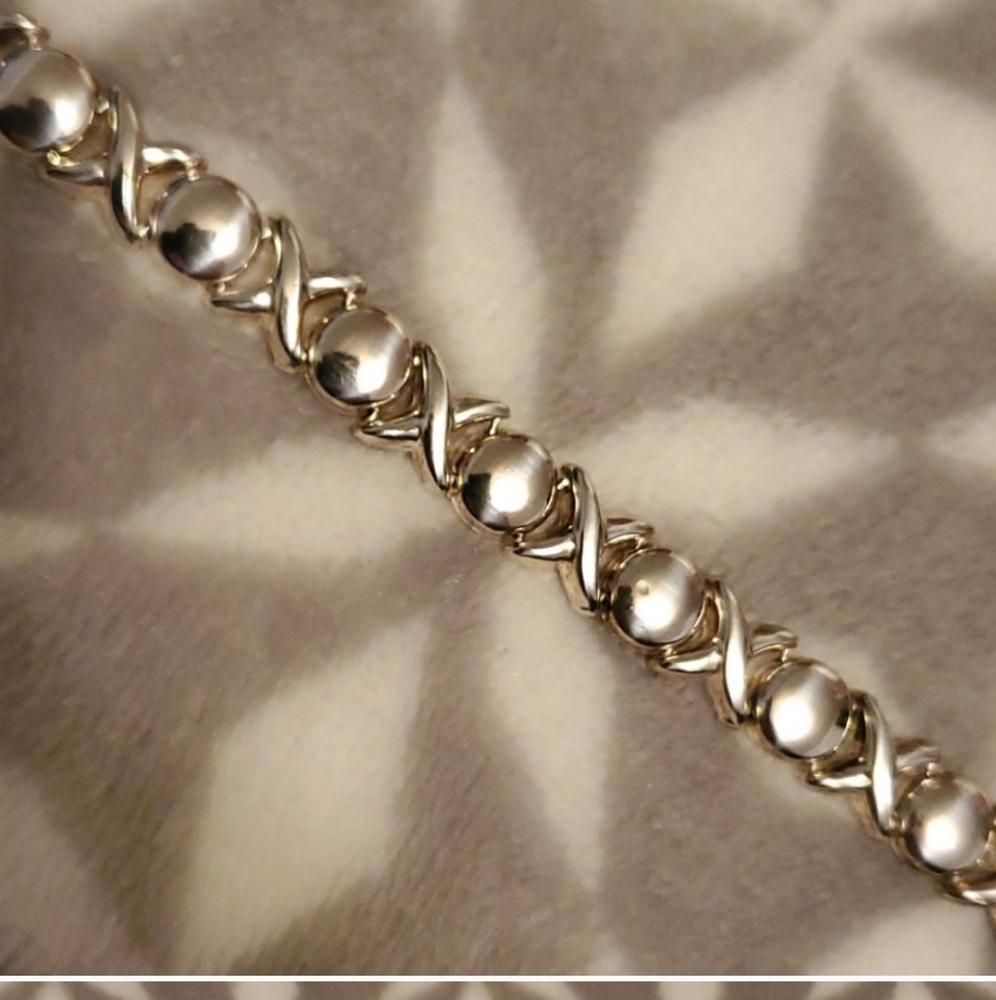 Silver XOXO 925 made in Italy bracelet